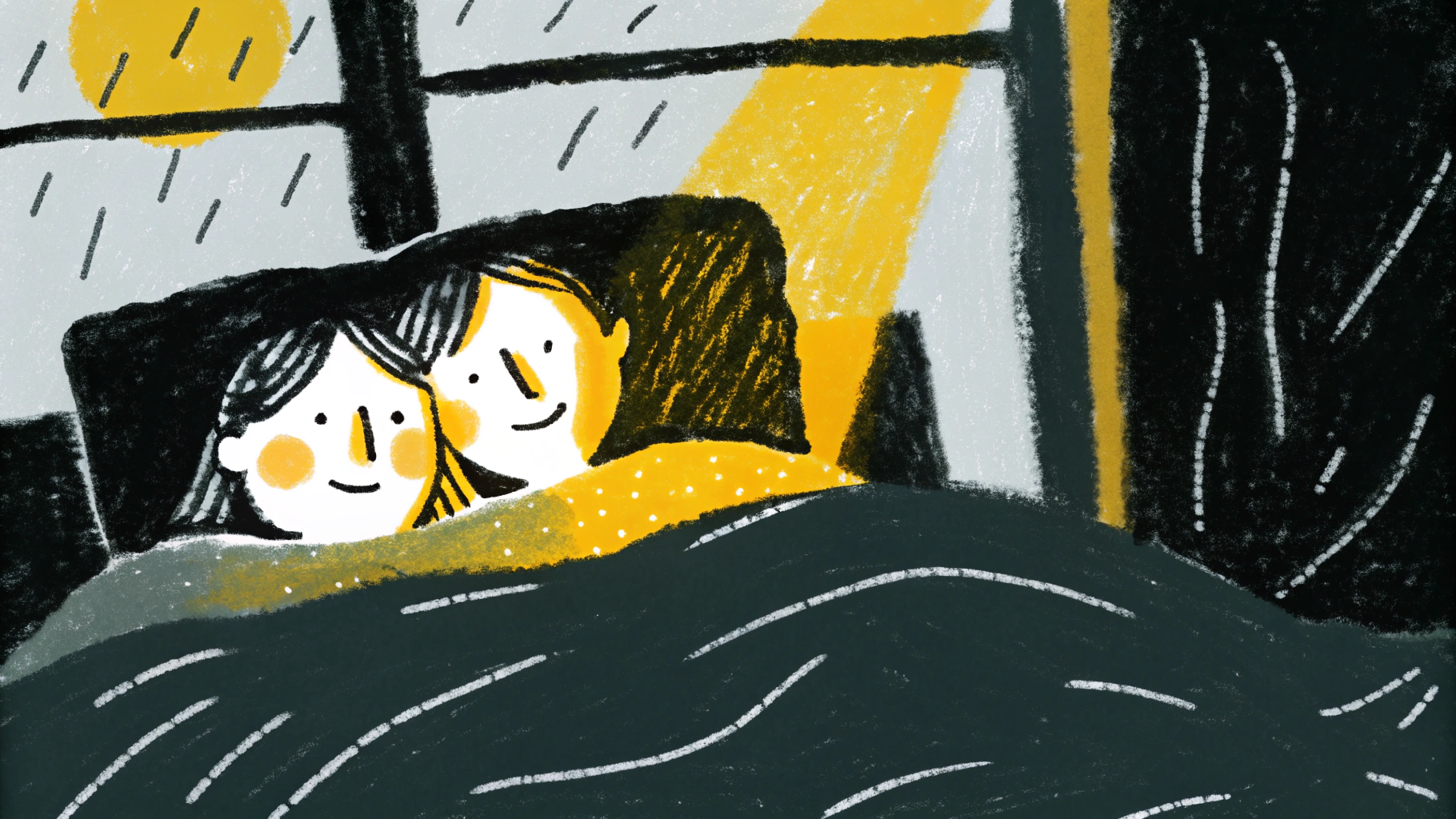 Couple waking up together in morning light, representing the intimate morning rituals that help long distance partners start each day connected