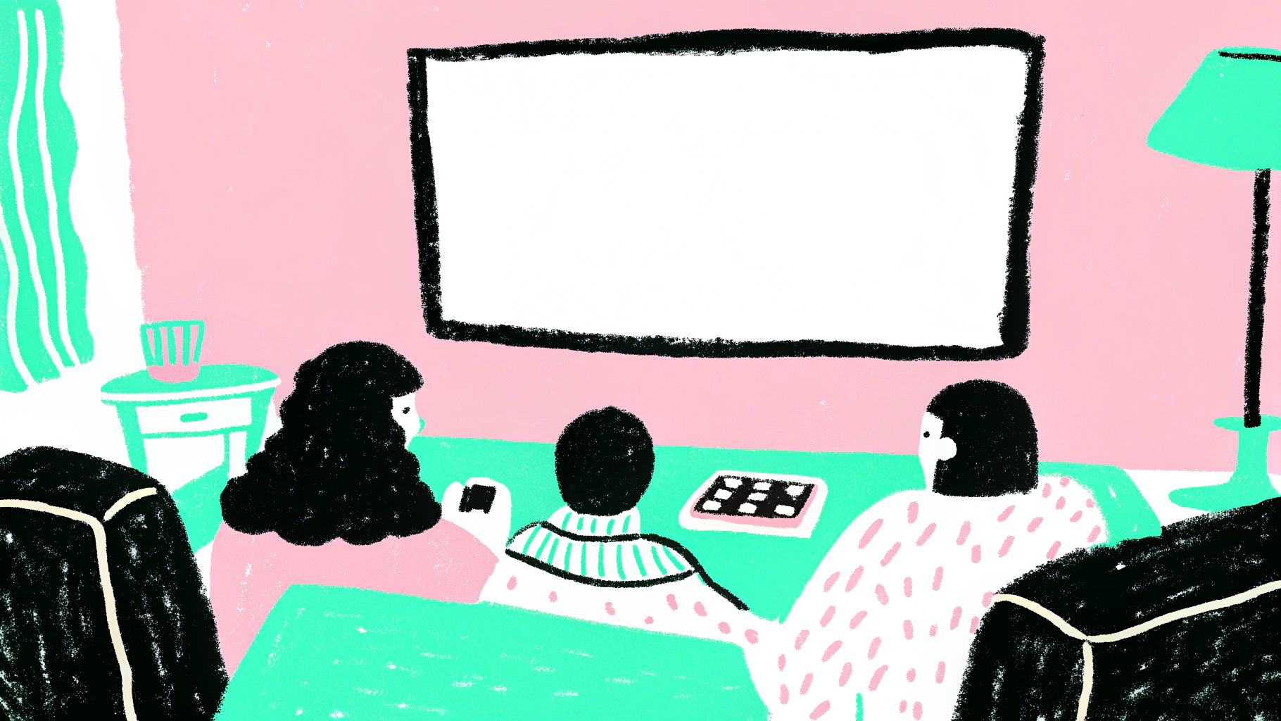 Overhead view of couple relaxing together in their shared home, playing games and enjoying domestic life after closing the distance