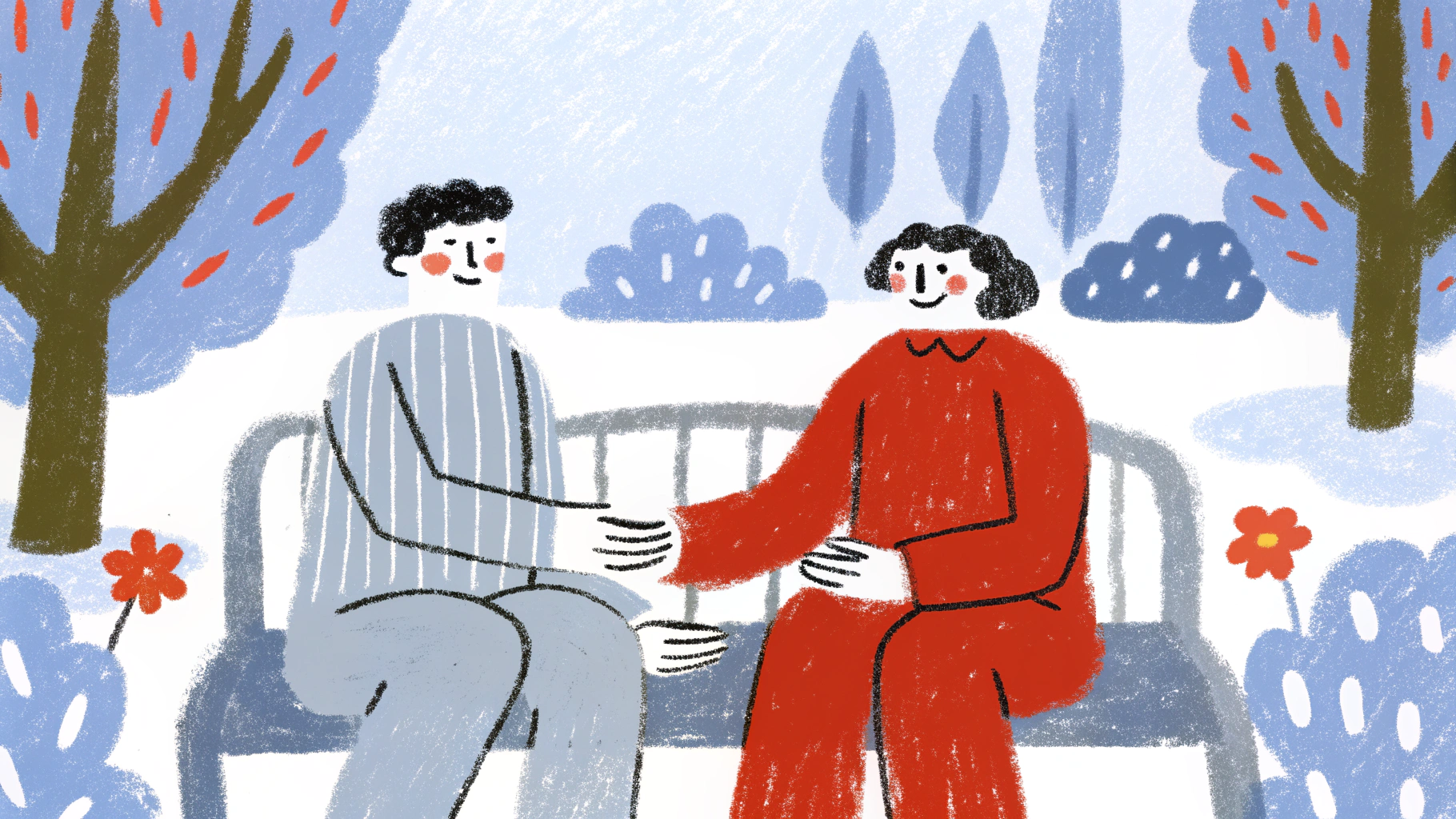 new couple discovering each other with curiosity and early-relationship excitement