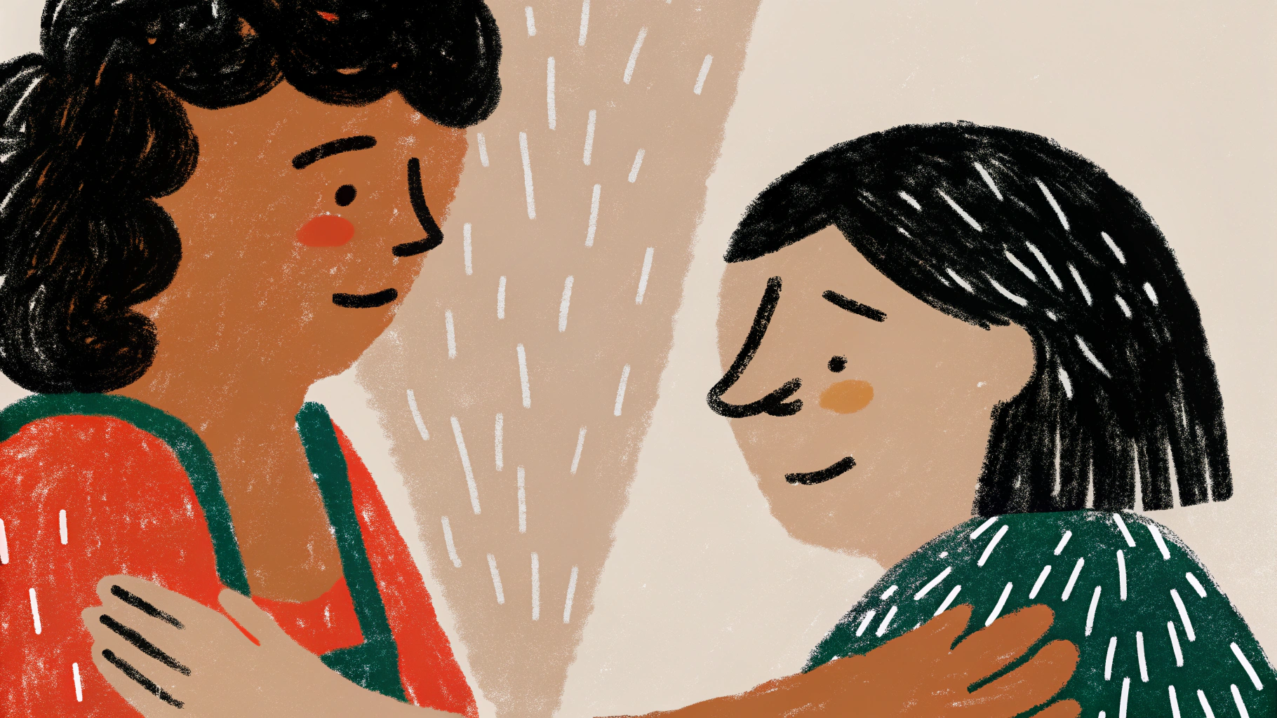 couple having open and vulnerable conversation about what they're looking for