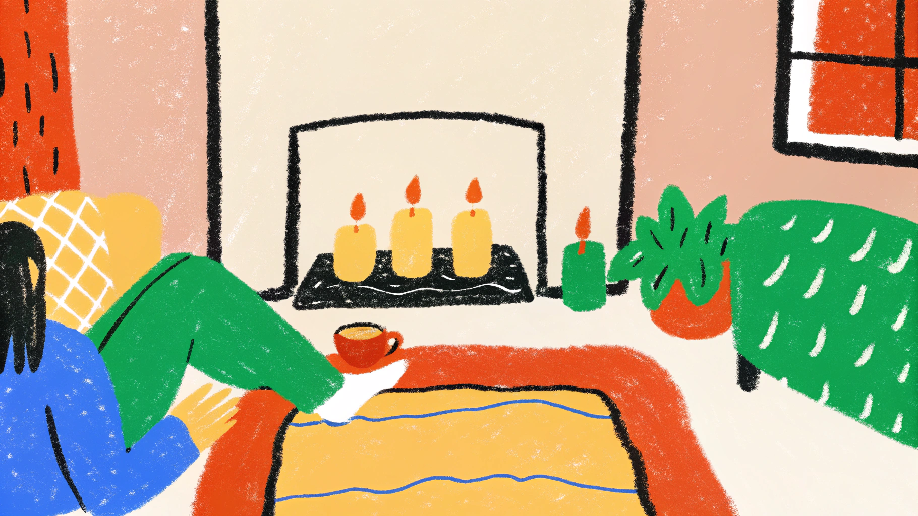 couple enjoying their cozy ritual and cherished relationship traditions together