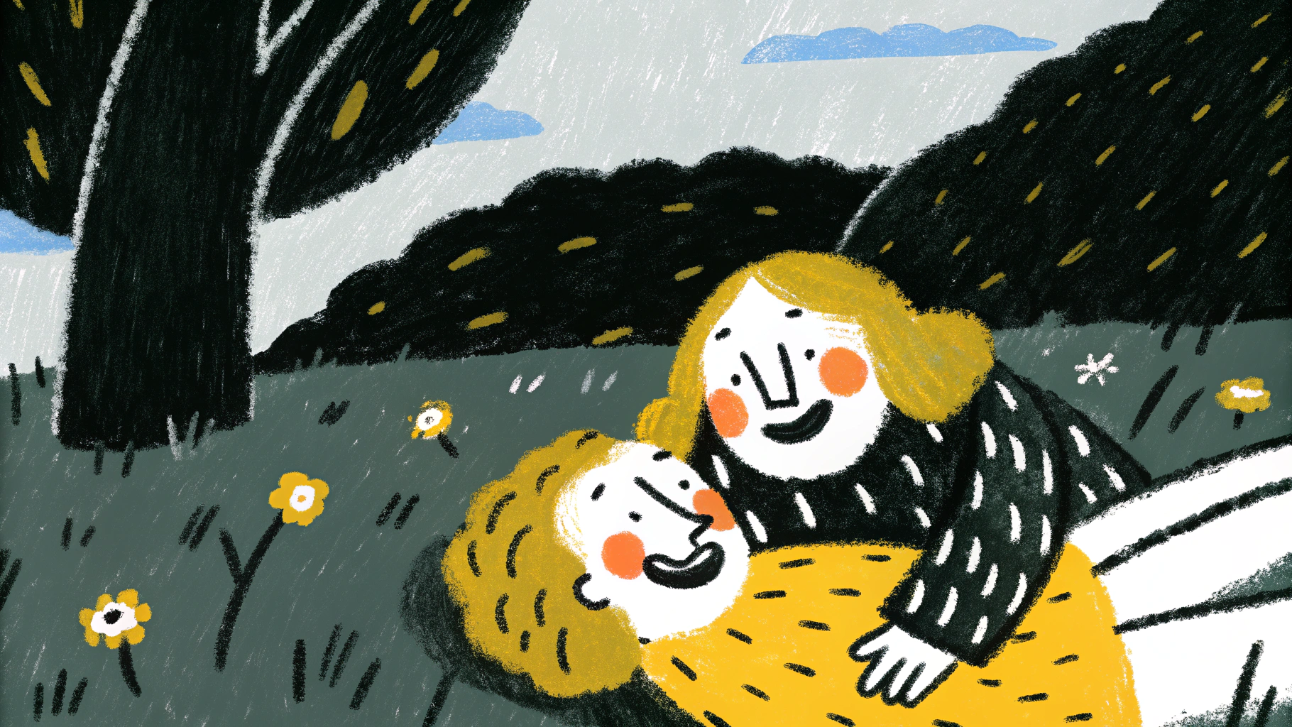 Couple sharing playful affectionate moments with joy and flirtation