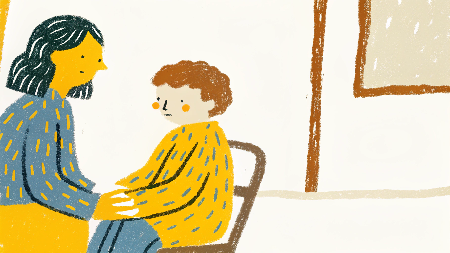 Couple showing empathy and understanding toward each other with compassion